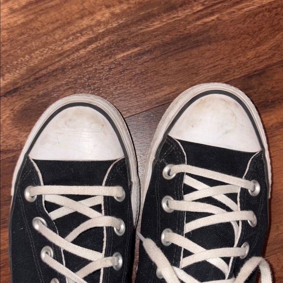 Black hightop platform converse - Picture 10 of 16